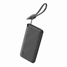 Power Bank Oraimo Powerflow L1, 10000mah, Carga Rapida 15w, 3 Puertos (2 Usb-a, 1 Usb-c), Negro.